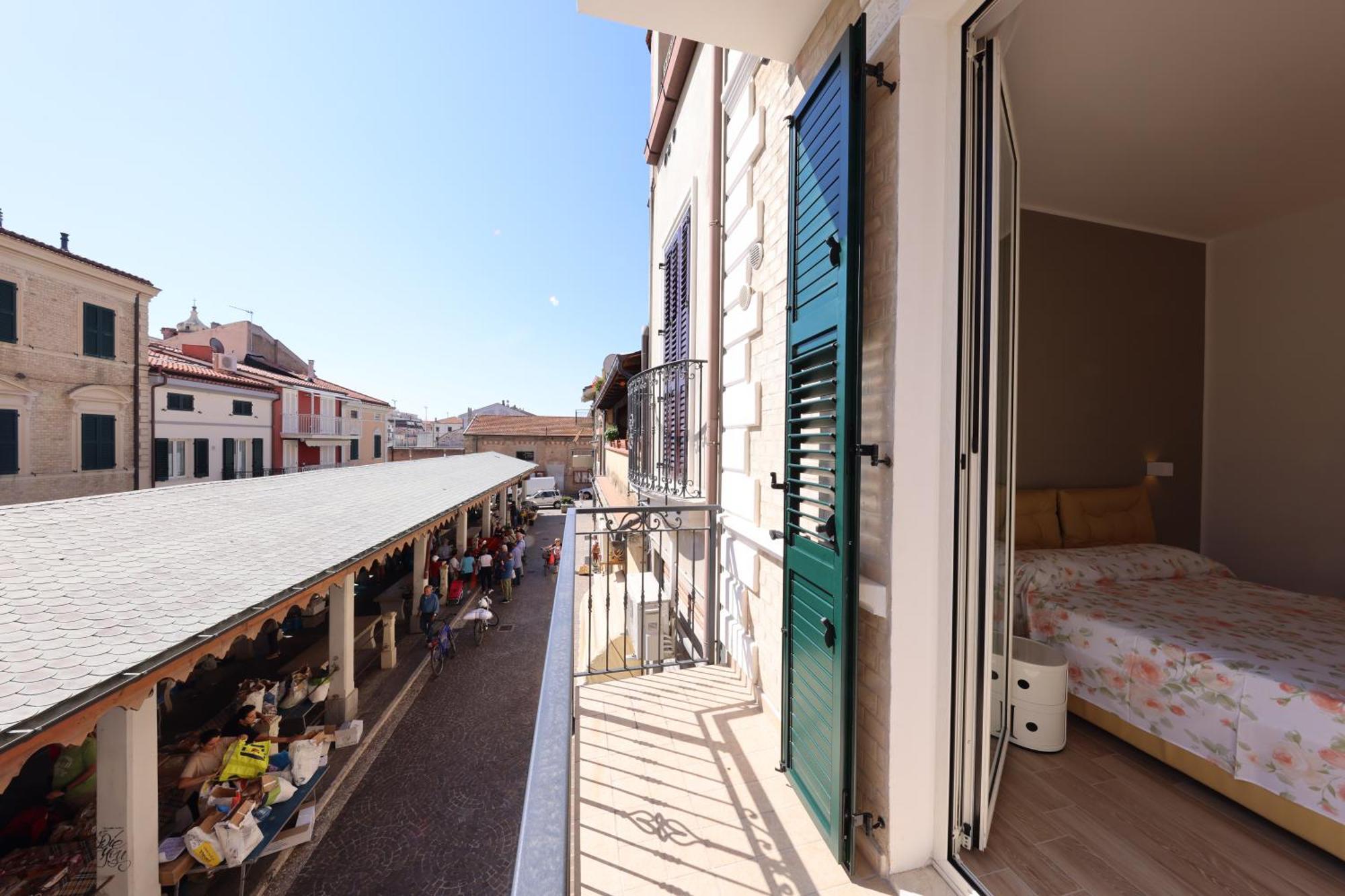 Ferienwohnung Residenza La Piazzetta Porto Recanati Exterior foto